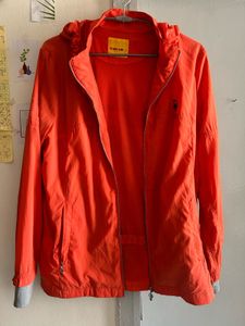 Orange Windbreaker/ Sporty Jacket 🧡