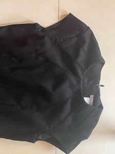 office siren black y2k formal  dress