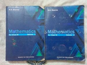 RD Sharma Class 11 Volume 1 And 2