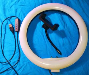 BIG LED SELFIE RING LIGHT MULTICOLOR