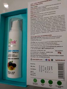 La Pink Sunscreen SPF 50