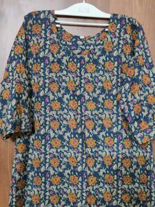 Teal blue kurti used