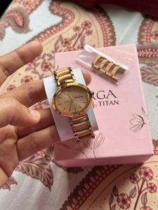 Titan Raga Rose Gold Watch
