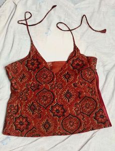 Nishorama Halter Neck Top
