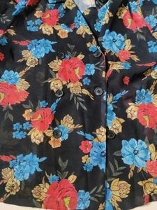 Korean  Floral Shirt
