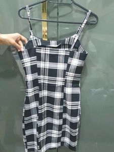 Plaid Mini Dress