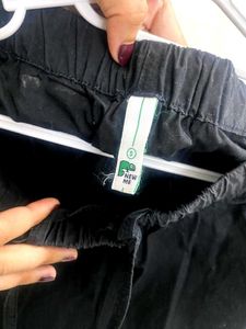 Black Track Pants