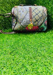 Patterned Crossbody Bag