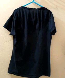 Heart Print Cotton Tshirt