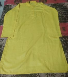 Men's Yellow Kurta