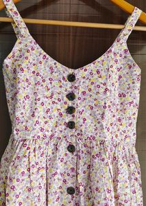Floral Print Summer Dress