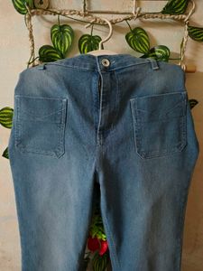 Bootcut/Bell Bottom Denim Light Blue jeans