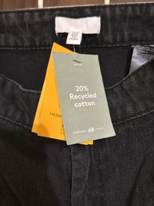 H&amp;M Charcoal Cargo Trousers
