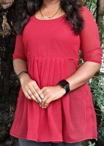 Short Georgette Kurti