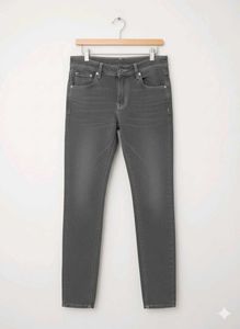 Gray Denim Jeans