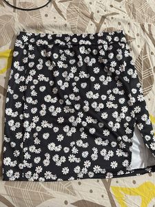 Floral Mini Skirt