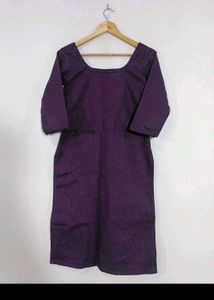 Combo Of Red And Purple Kurtas