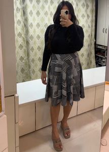 Patterned Skirt