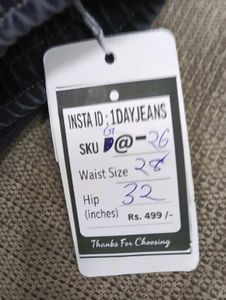 G@26  Size-28 Slim Jeans