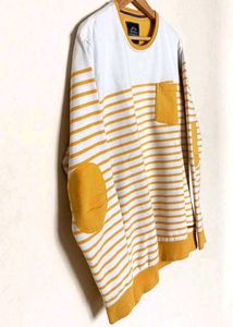 Striped Crewneck Sweatshirt