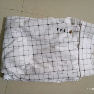 Checkered Casual Pants
