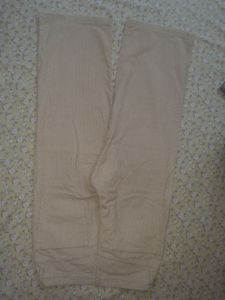 Beige Corduroy Pants