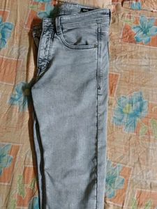 Grey Denim Jeans