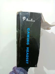 Gaming Headset With Blue Lights