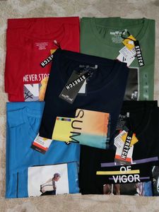 Stylish Graphic Print T-Shirt Multiple Color Avail