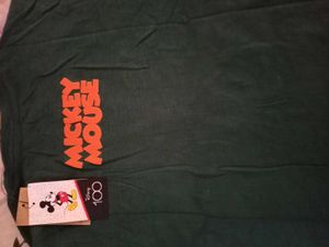 Olive Green Mickey Tee