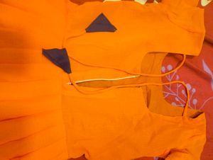 Stitched Frock From Saree