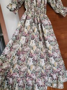 Floral Print Midi Dress