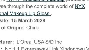 NYX Lip I.V. Hydrating Gloss Stain, bubblegum burs