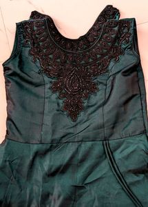 Elegant Green Ethnic Gown