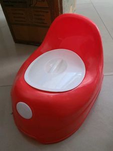 Sunbaby Red & White Potty Seat