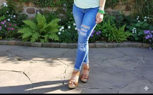 Jeans👖 ✨Stylish and 💙 Trendy Blue Ripped Jeans