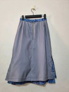 Floral Print Midi Skirt