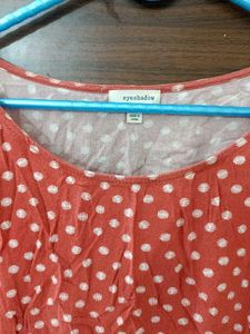 Polka Dot Tunic Top