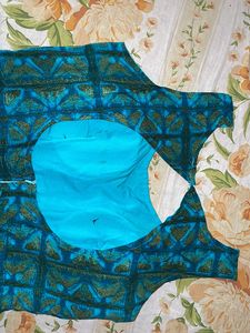 It’s Sea Green Soft Padded Dress/ Kurti