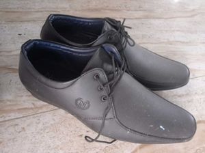 Numero Black Formal Shoes