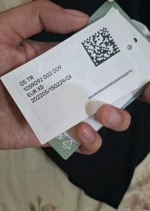 H&amp;M Black Ribbed Crop Top