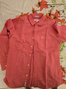 U.S. Polo Assn. Salmon Button Down