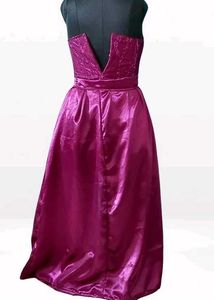 Designer Slit Cut Skirt Gown All Size