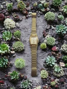 New Time Golden Colour Digital Watch
