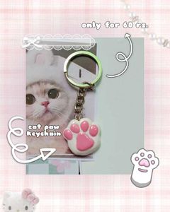 Cute Cat Paw Keychain