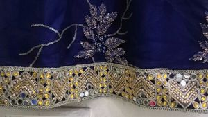 Blue Patiyala Suit