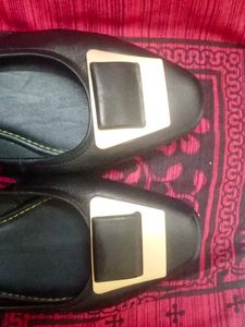 Pazzion Black Ballerinas