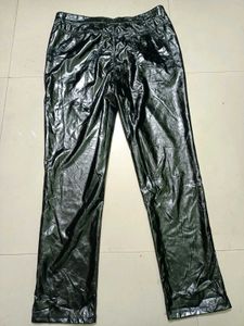 Shiny Black Pants
