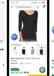 Dixcy Scott Women Top Thermal