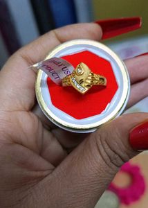 1 gm gold plated ring